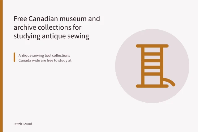 Antique treadle sewing machine with cabinet in a heritage village room. Free Canadian museum and archive collections for studying antique sewing tools
