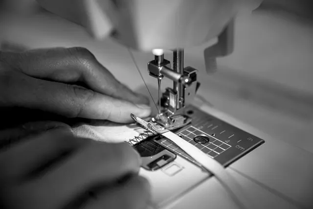 sewing, to sew, needle, crafts, thread, textile, seamstress, fabric, hand, colorful, hobby, leisure, diy, creativity, creative, artisan, detail, close up, manual, fingers, work, se. Intake, repair, test: the three counters a sewing repair business needs