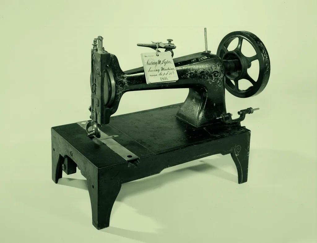 1866 - Sidney M. Tyler. Basic tools and labels first: a vintage sewing machine restoration buying order